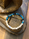 Soul Grateful Blue Agate Bracelet